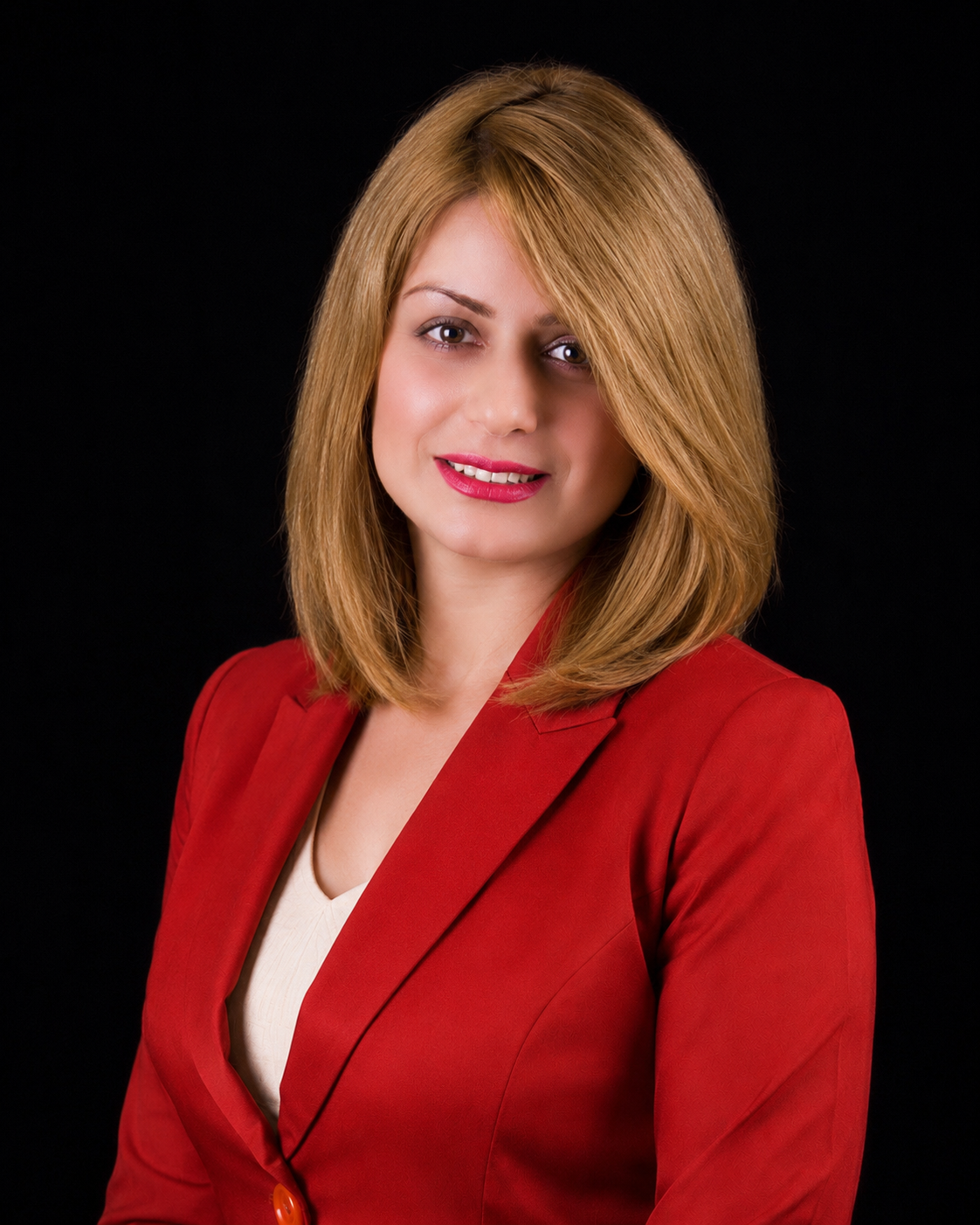Professional portrait of Dr. Farahnaz Hosseini